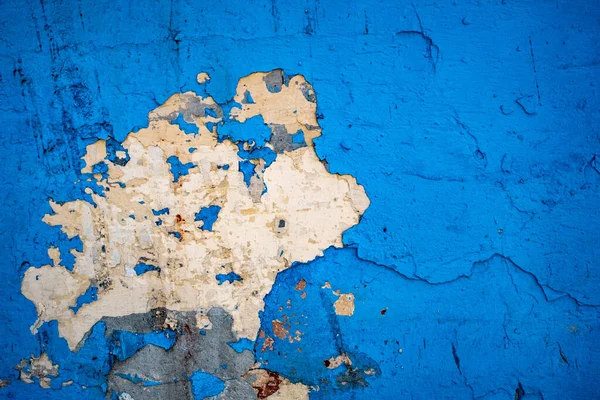Fundo da parede com tinta afundada — Fotografia de Stock