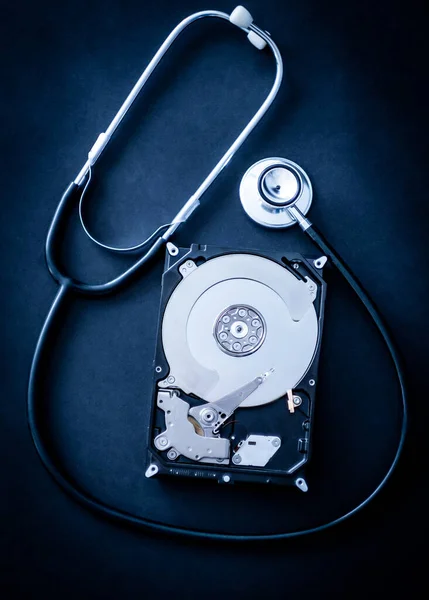 Hard drive repair Royalty Free Stock Images