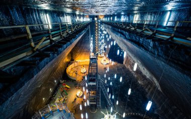 Salina Turda 'nın içi