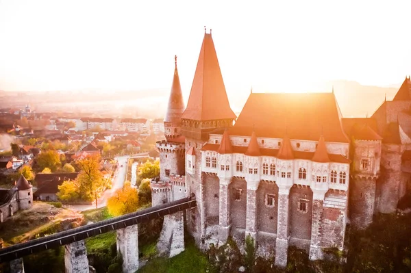 Maravilloso castillo en Rumania — Foto de Stock