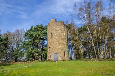 Çılgınlık Tower Chinthurst Hill Surrey üstündeki