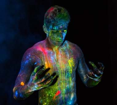 Bir büyülü kehanet ritüel pratik bir trans durumunu şaman