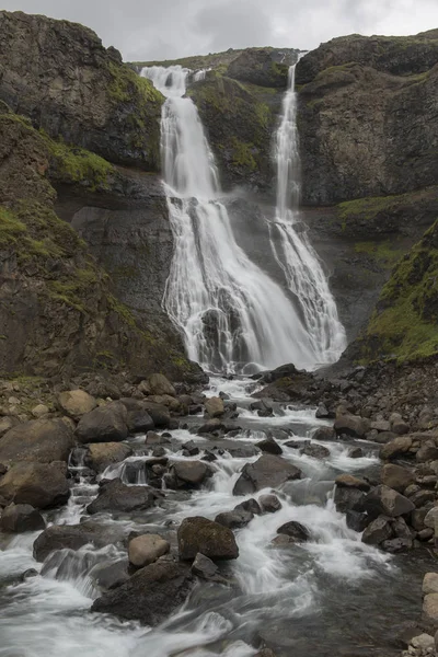 Cachoeira Islandesa exposição longa — Fotografia de Stock