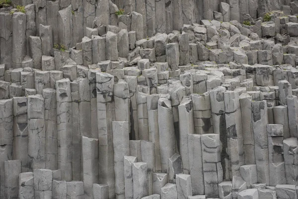 Textura columnas de basalto — Foto de Stock