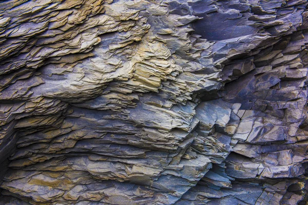 Textura de colunas de basalto — Fotografia de Stock