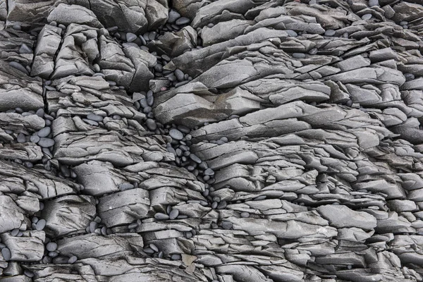 Textur der Basaltsäulen — Stockfoto