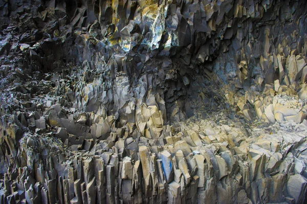 Textura de colunas de basalto — Fotografia de Stock