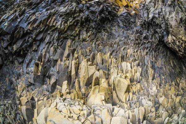 Čedičové sloupce textura — Stock fotografie