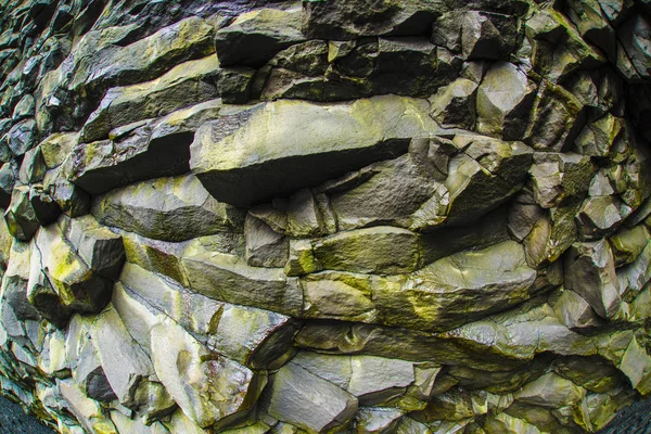 Textur der Basaltsäulen — Stockfoto