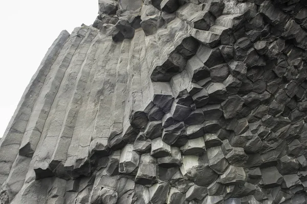 Textura columnas de basalto — Foto de Stock