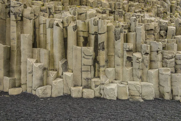 Textura de colunas de basalto — Fotografia de Stock