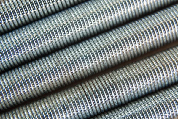 Wire springs background for exercise — Stock Photo, Image
