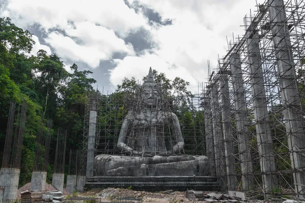 O Buda de pedra — Fotografia de Stock