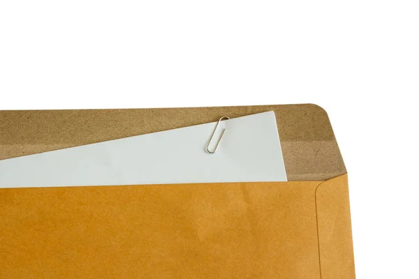 Key documents in the envelope — Stock Photo, Image