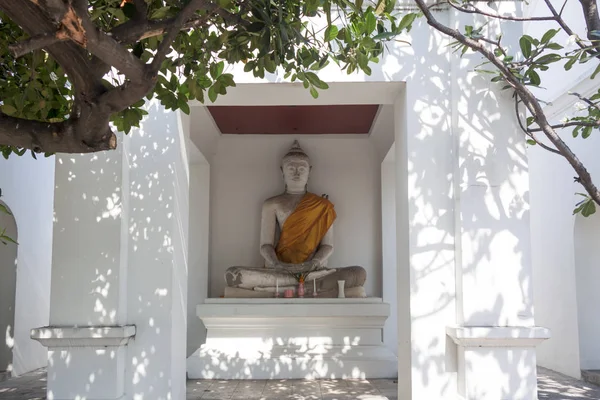 La statua di Buddha ad Ayutthaya — Foto Stock