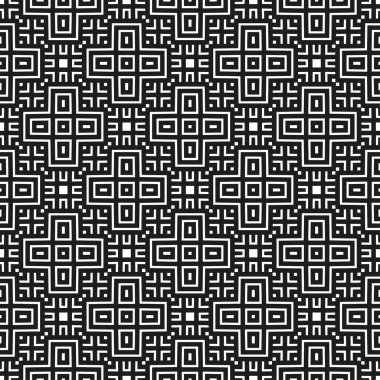 geometrik desen siyah-beyaz renk