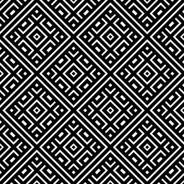 geometrik desen siyah-beyaz renk