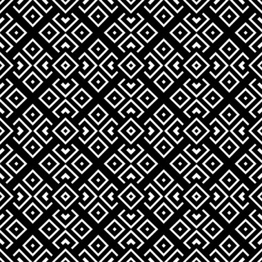geometrik desen siyah-beyaz renk