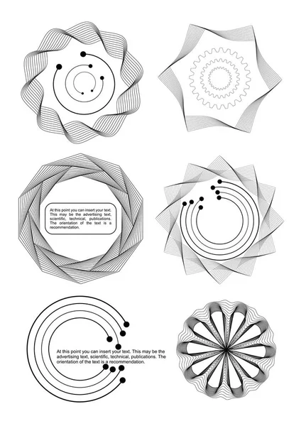 Set of Design Element — Stock Vector