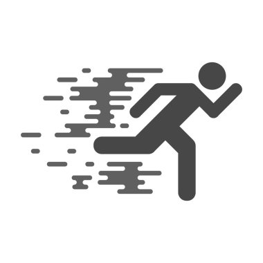 çalıştırma simgesi. vektör illüstrasyonu