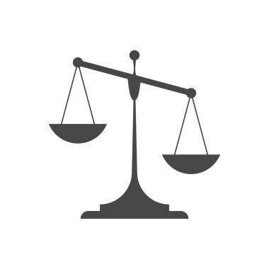 Denge simge vektör düz stil