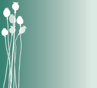 Parça başı, ışık, karanlık ve bitki içeren yaratıcı tasarım.