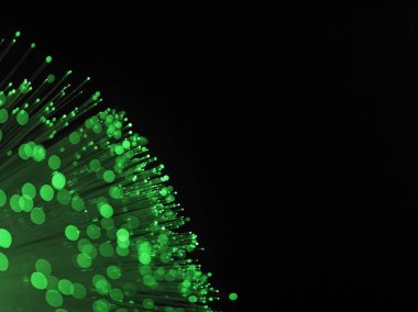 Fiber optik kablo yeşil