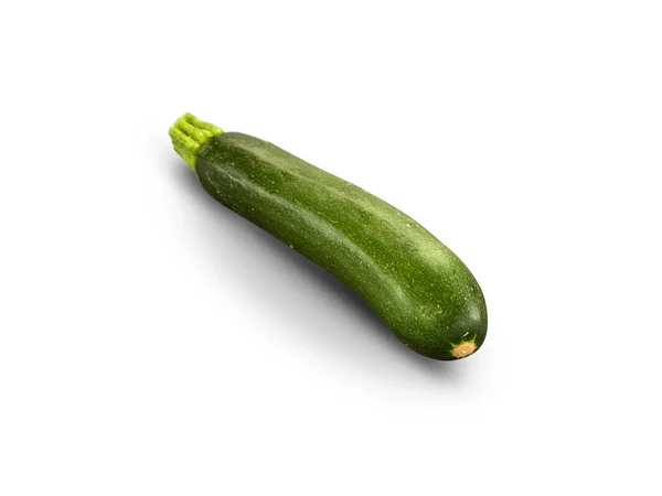 Bio-Zucchini isoliert — Stockfoto