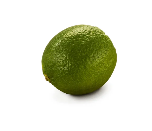 Ekologisk lime isolerade — Stockfoto