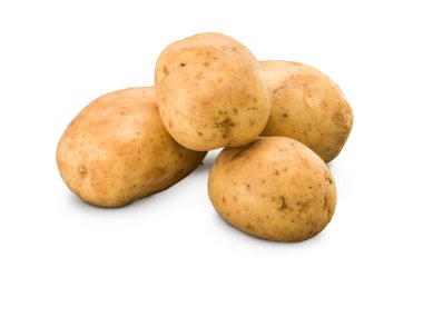 Organic Potatoes Washed Bakers clipart