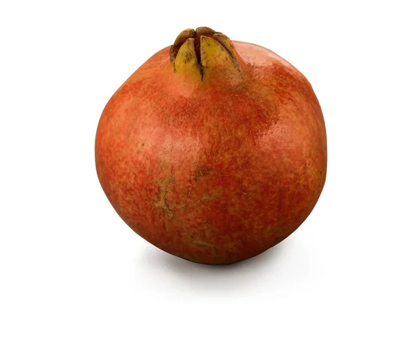 Biologische granaatappel geïsoleerd — Stockfoto