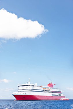 Gemi lüks hız önden görünümü