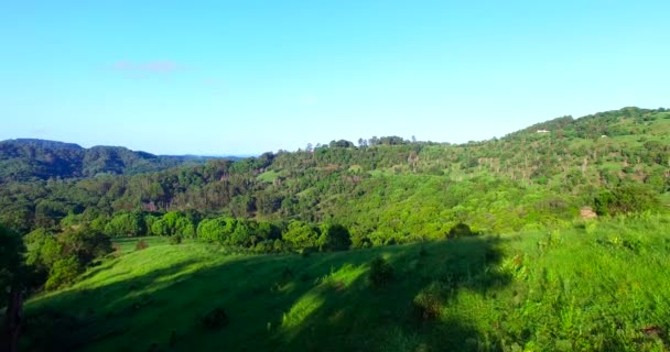 Avustralya Nın Insansız Hava Aracı Görüntüleri Byron Bay Hava Videosu — Stok video