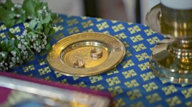 Alyans töreni kilise tablosundaki Tarih