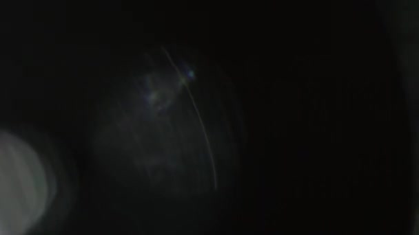 Luz de sinalização da lente — Vídeo de Stock