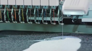 Nakış makine çalışma