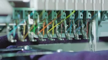 Nakış makine çalışma