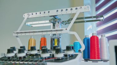 Skein iş parçacığı Stand nakış makineleri için