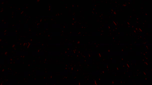 溅的血元素 — 图库视频影像