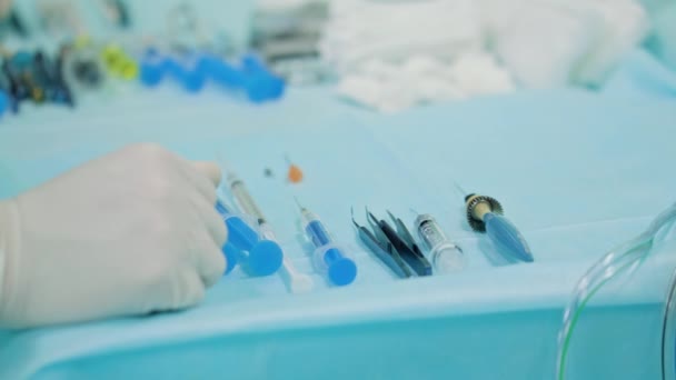 Lubelskiej chirurgów w ramach interwencji — Wideo stockowe