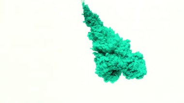 Su turkuaz mürekkep