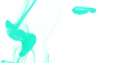 Su turkuaz mürekkep