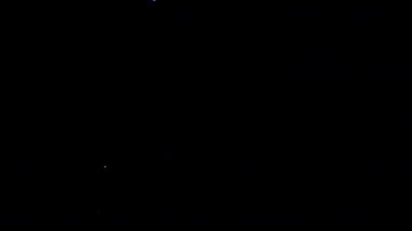 Siyah arka plan üzerinde patlayan gerçekçi Glitter.