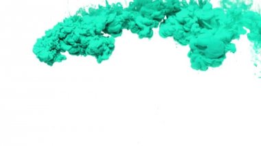 Su turkuaz mürekkep