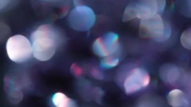 Daireler Bokeh rotasyon bir saat yönünde