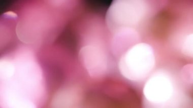 Daireler Bokeh rotasyon bir saat yönünde