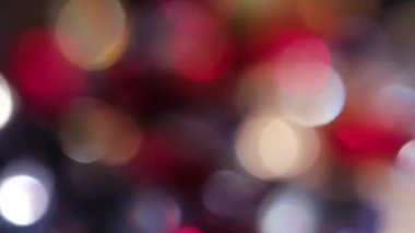 Daireler Bokeh rotasyon bir saat yönünde