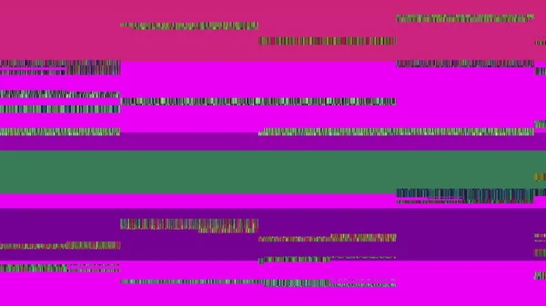 Glitch TV Screen. Fundo roxo — Fotografia de Stock