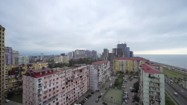 Πανοραμική θέα από την Τιφλίδα, γεωργία — Αρχείο Βίντεο