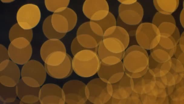 Golden Bokeh Lumières fond clignotant 